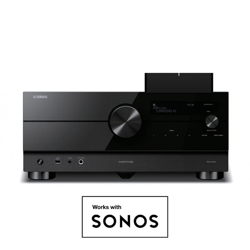 Yamaha Aventage RX-A6A Sonos Portin kanssa