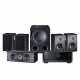 Yamaha RX-V4A & Magnat Monitor S10B 5.1 hemmabiopaket, svart Yamaha RX-V4A & Magnat Monitor S10B 5.1 hemmabiopaket, svart
