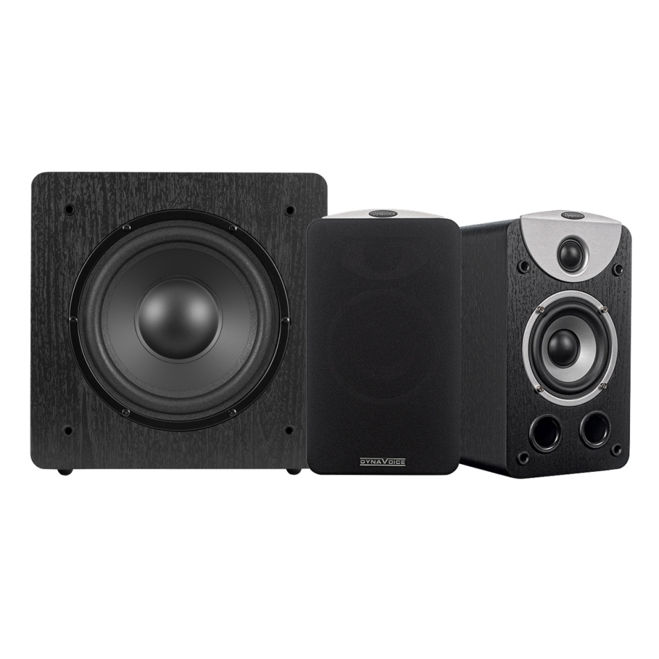 Dynavoice Magic S-4 EX v.3 Challenger Sub 8:n kanssa, 2.1 stereopaketti