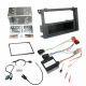 Installationskit 1/2-DIN till Saab 9-3 NG 2007-2015 (Premium 70-ljudpaket) Installationskit 1/2-DIN till Saab 9-3 NG 2007-2015 (Premium 70-ljudpaket)