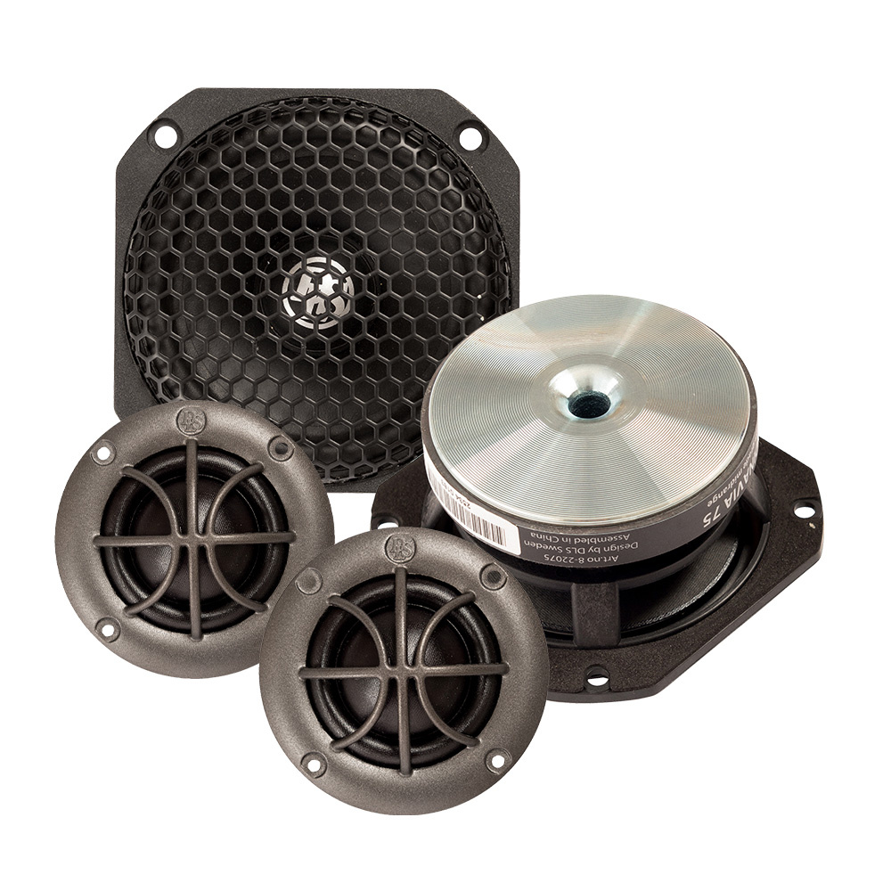 DLS Scandinavia 75 & 30, uskomattoman aktiivinen 3 tuuman kitsysteemi