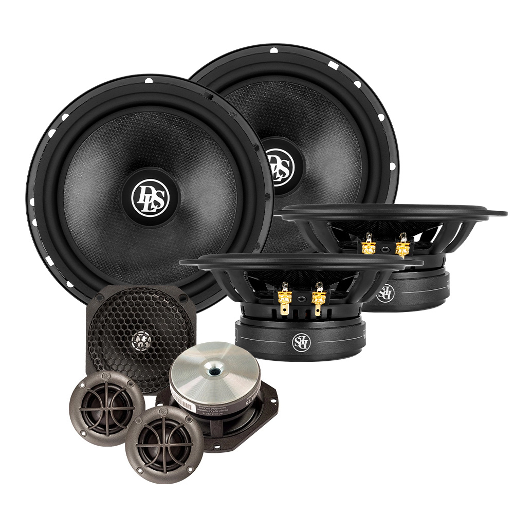 DLS Cruise & Scandinavia, uskomattoman aktiivinen 6.5 tuuman 3-tie kit-järjestelmä kaksoiskeskiäänillä