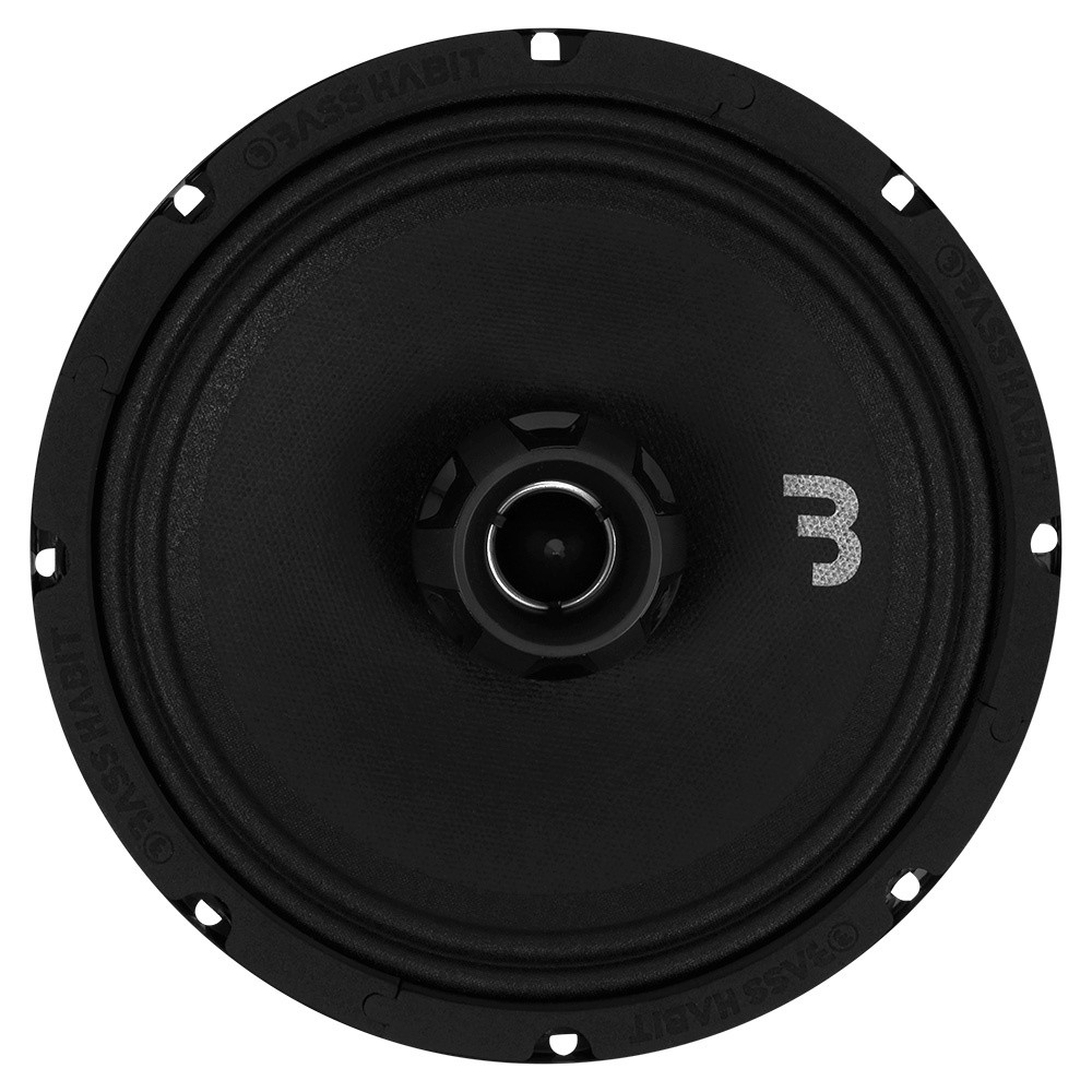 2-pack Bass Habit SPL Elite SE200CX, 8 tuuman koaksiaalikaiuttimet