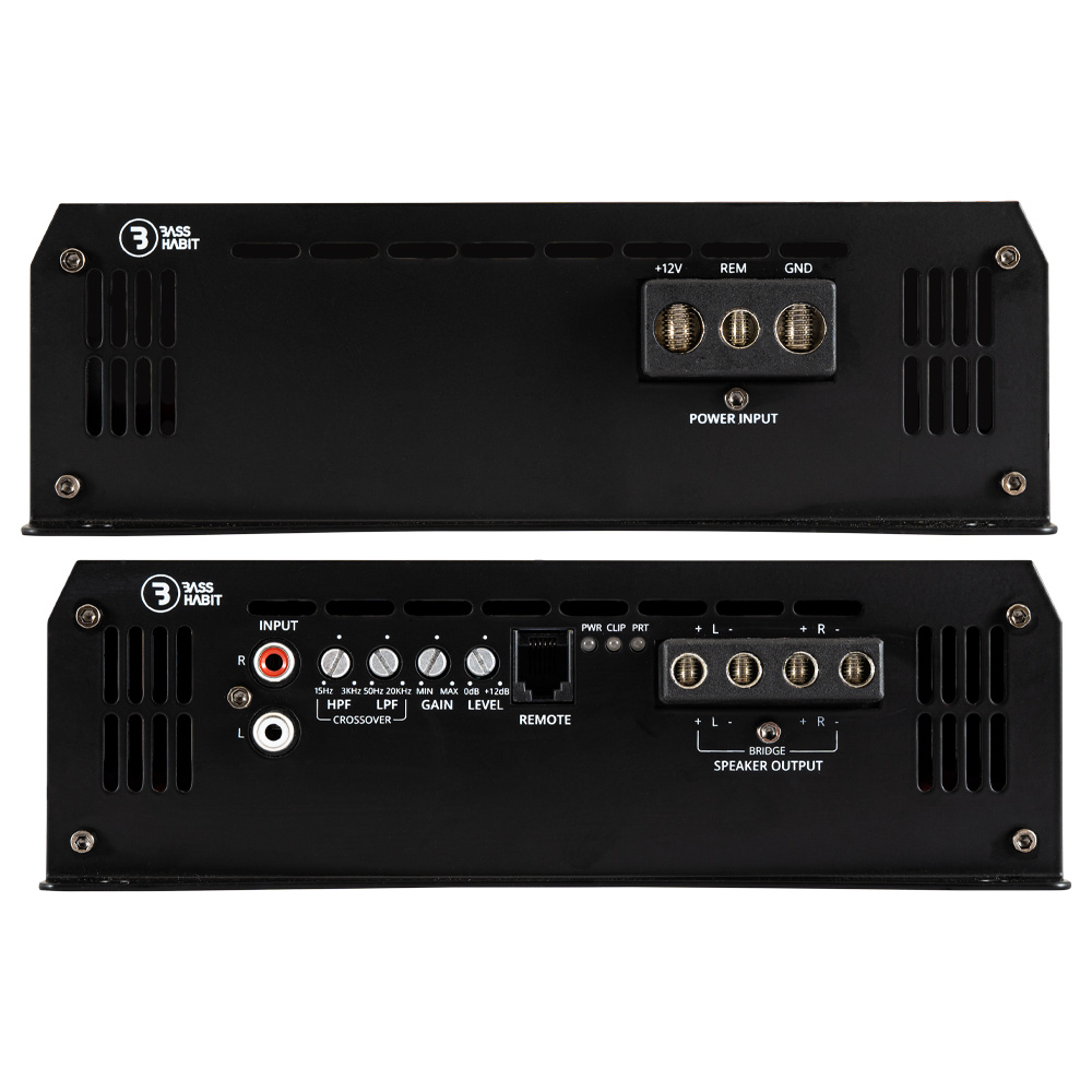 4-pack Bass Habit SPL Elite SE200CX & SPL ELITE 550.2DF, SPL-paketti