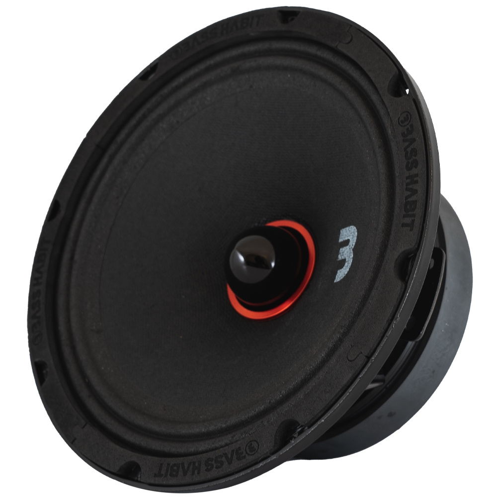 8-pack Bass Habit SE200M SE850.2DF:n kanssa, SPL-paketti