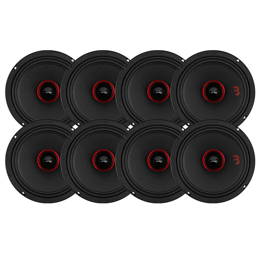 8-pack Bass Habit SPL Elite SE2200M, brutaali 8