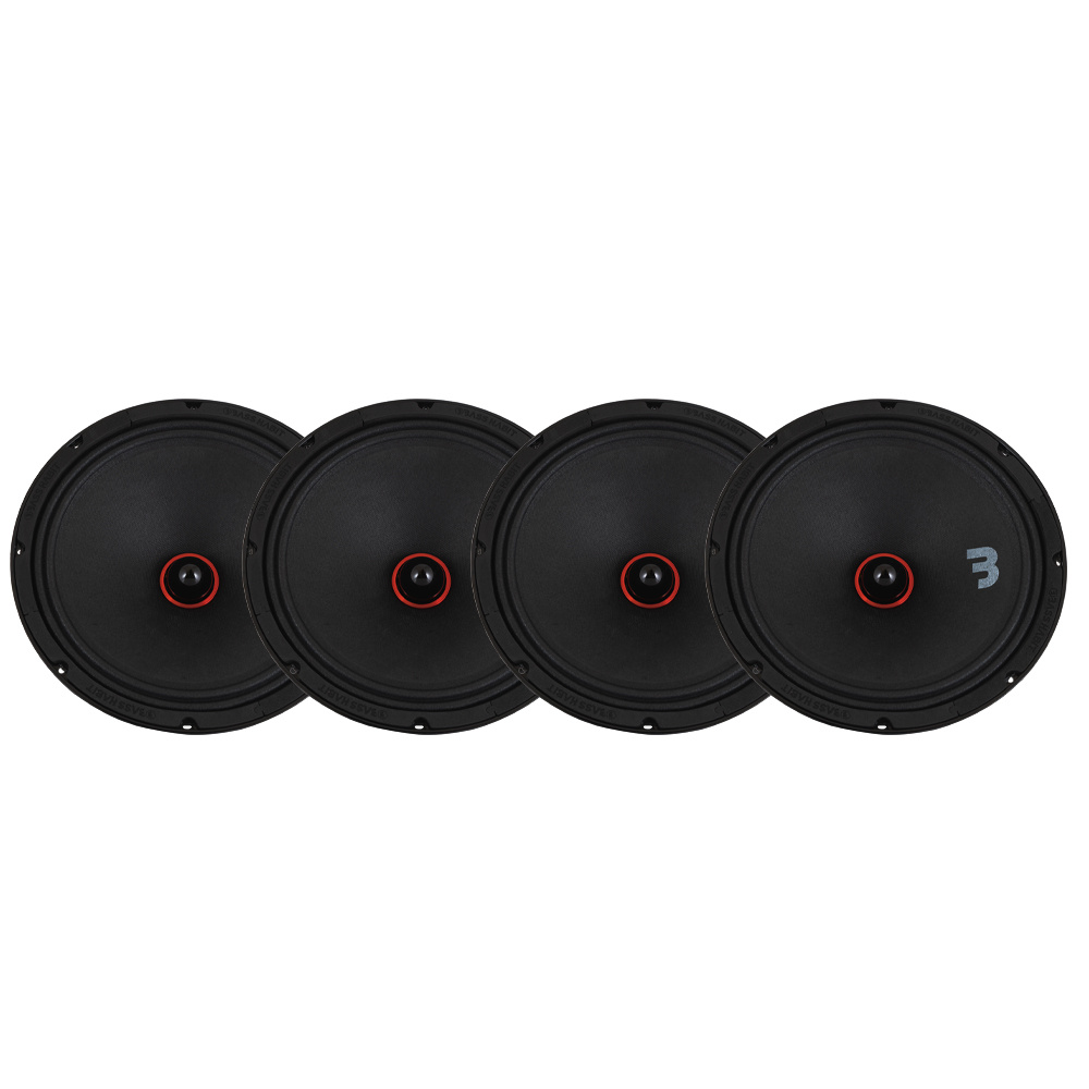 4-pack Bass Habit SPL Elite SE250M 10