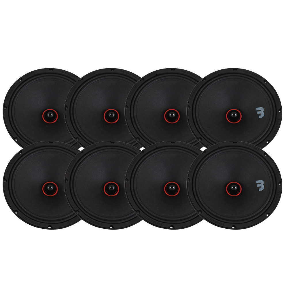 8-pack Bass Habit SPL Elite SE250M 10