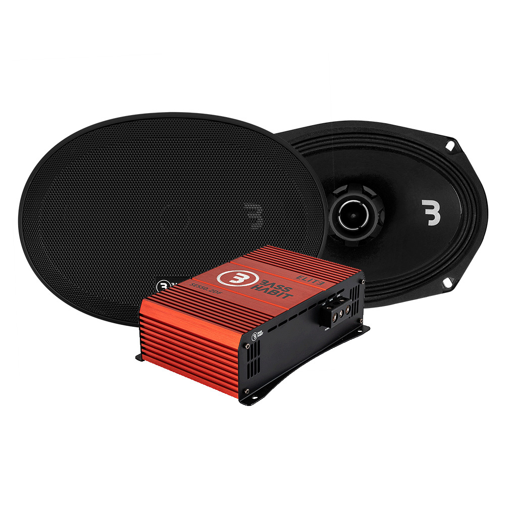 2-pack Bass Habit SPL Elite SE690CX & SPL ELITE 550.2DF, SPL-paketti