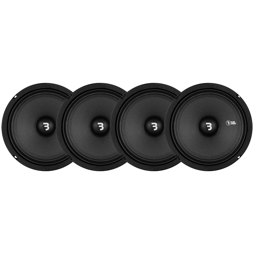 4-Pack Bass Habit SP165M 6.5 tuuman keskiääninen