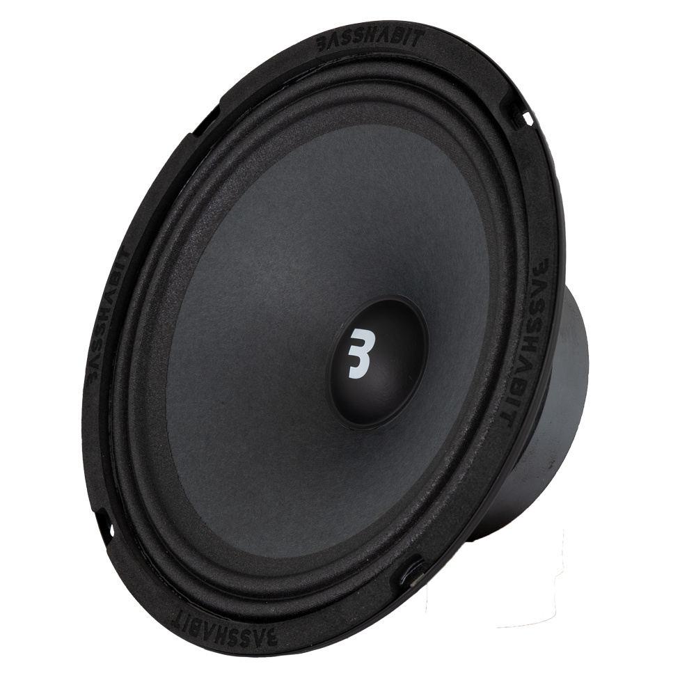 4-pack Bass Habit Play SP200M SP25A SPL-paketti, keskikoko