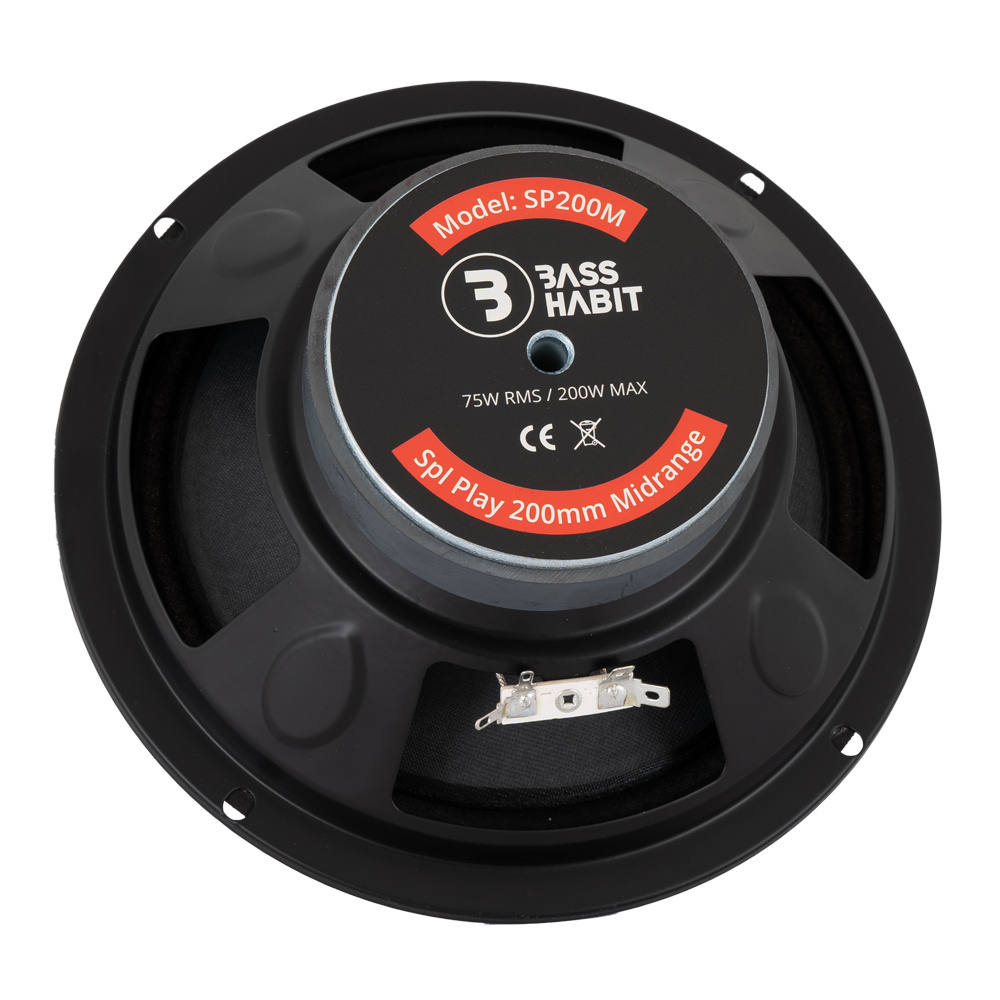 8-pack Bass Habit Play SP200M SP25A SPL-paketti portailla, suuri