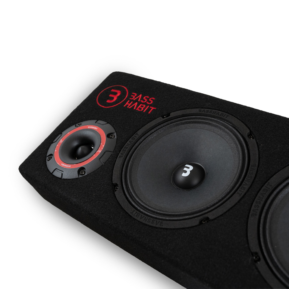 Bass Habit SPL64 & GAS MAD A2-85.2, raggarpaketti