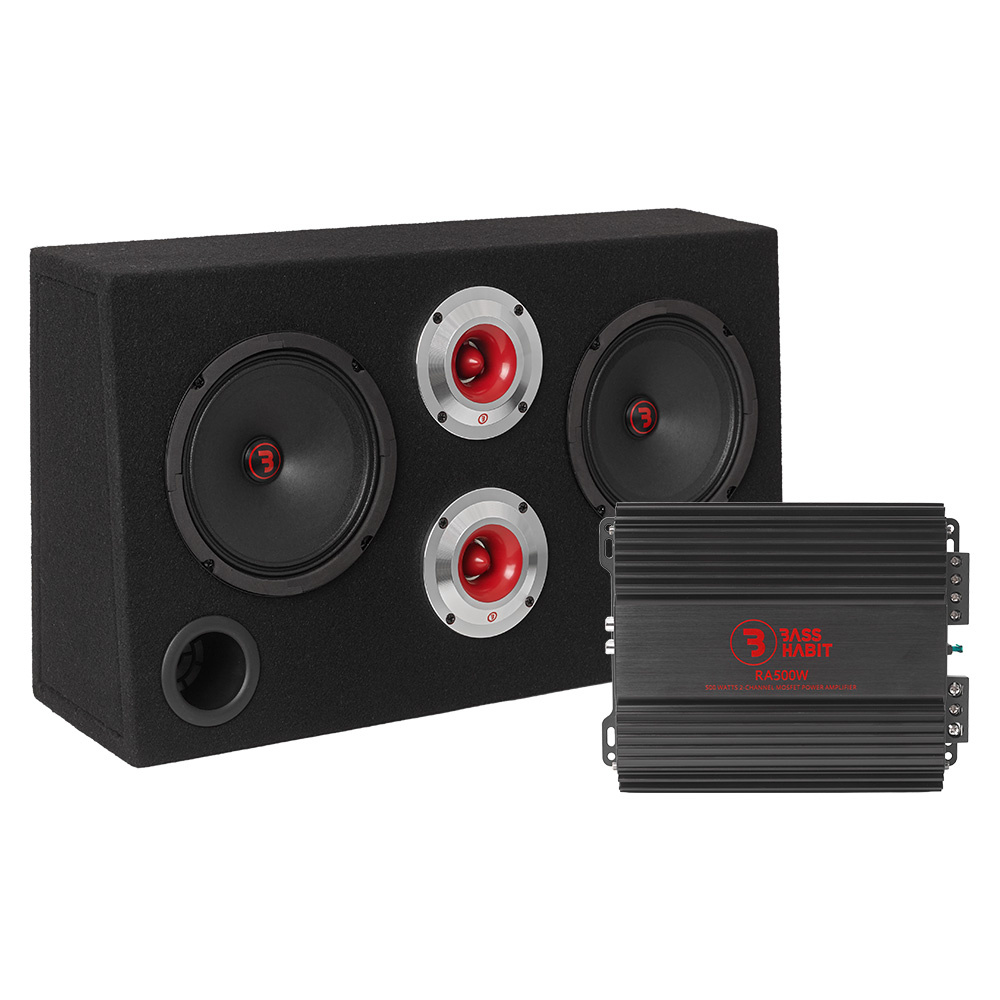 Bass Habit SRE62 RA500W:llä, raggarpaketti