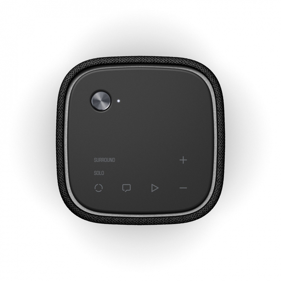 Yamaha True X Bar 50A Dolby Atmos soundbar-paketti, musta