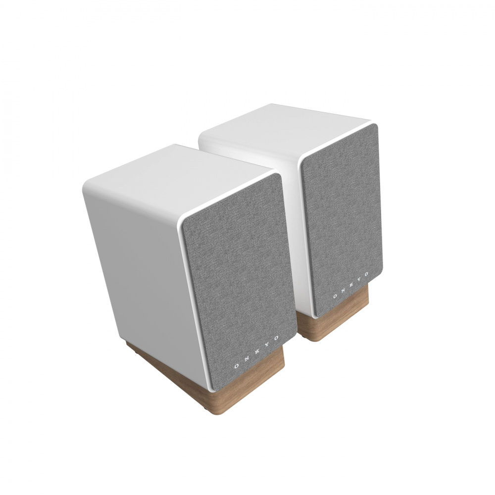 Onkyo GX-30ARC valkoisena Atonemo Streamplayerilla