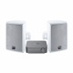 WiiM Amp & Magnat Symbol X 130 ulkokaiuttimet, valkoinen WiiM Amp & Magnat Symbol X 130 ulkokaiuttimet, valkoinen