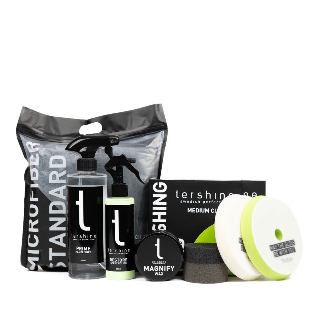 Tershine Lakkasuojauspaketti, Kiillotus & vaha