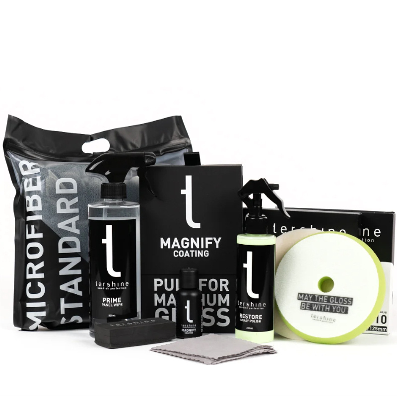 Tershine Lakkasuojapaketti, Kiillotus & pinnoitus