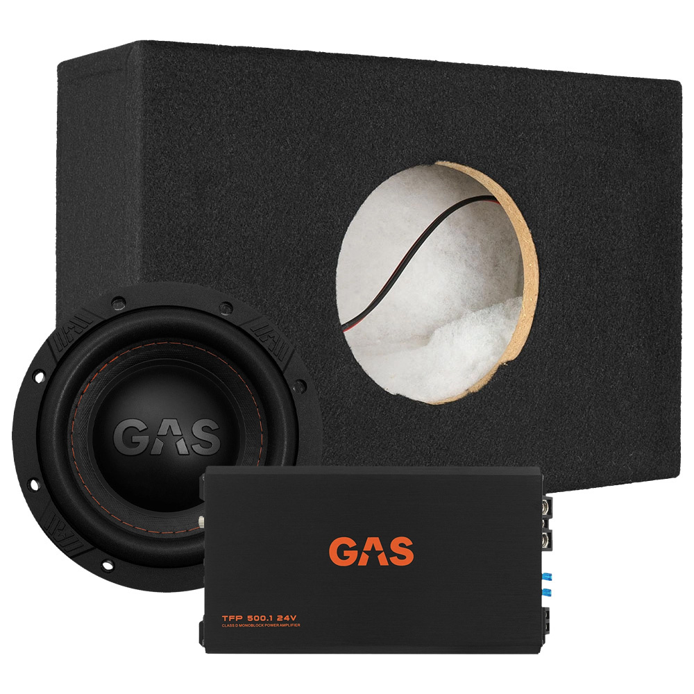 GAS MAX S1-6D1 tyhjässä peruslaatikossa & TFP 500.1 24V, kuorma-autopaketti