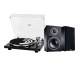 Dayton Audio TT-1BTB ja Magnat Monitor Reference 2A, vinyylipaketti Dayton Audio TT-1BTB ja Magnat Monitor Reference 2A, vinyylipaketti