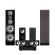 Onkyo TX-NR5100 & Dynavoice Challenger M-105 5.0 kotiteatteripaketti, musta Onkyo TX-NR5100 & Dynavoice Challenger M-105 5.0 kotiteatteripaketti, musta