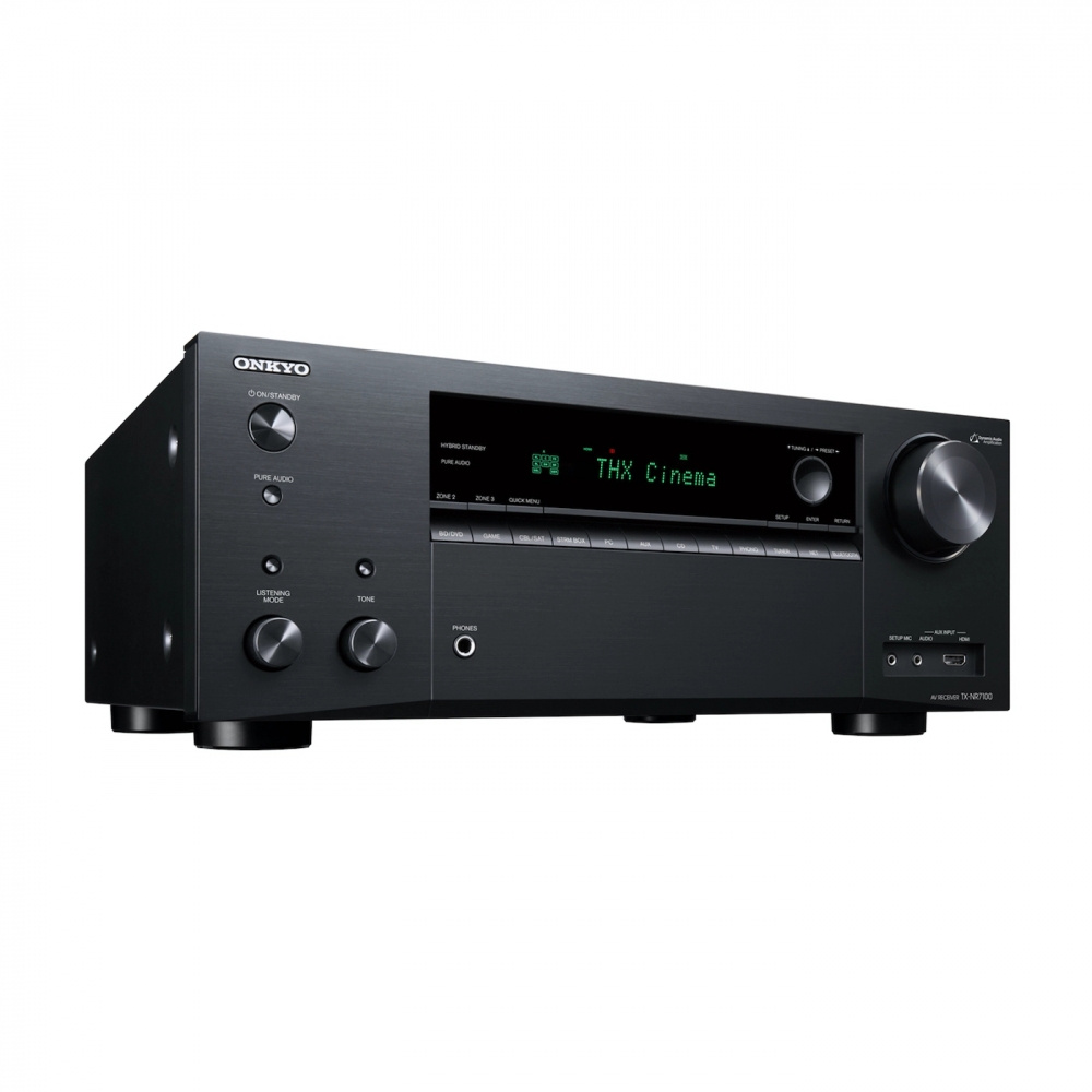 Onkyo TX-NR7100 Dynavoice Challenger M-105 5.0 kotiteatteripaketti, musta