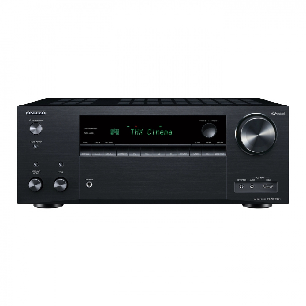 Onkyo TX-NR7100 Dynavoice Challenger M-105 5.0 kotiteatteripaketti, musta