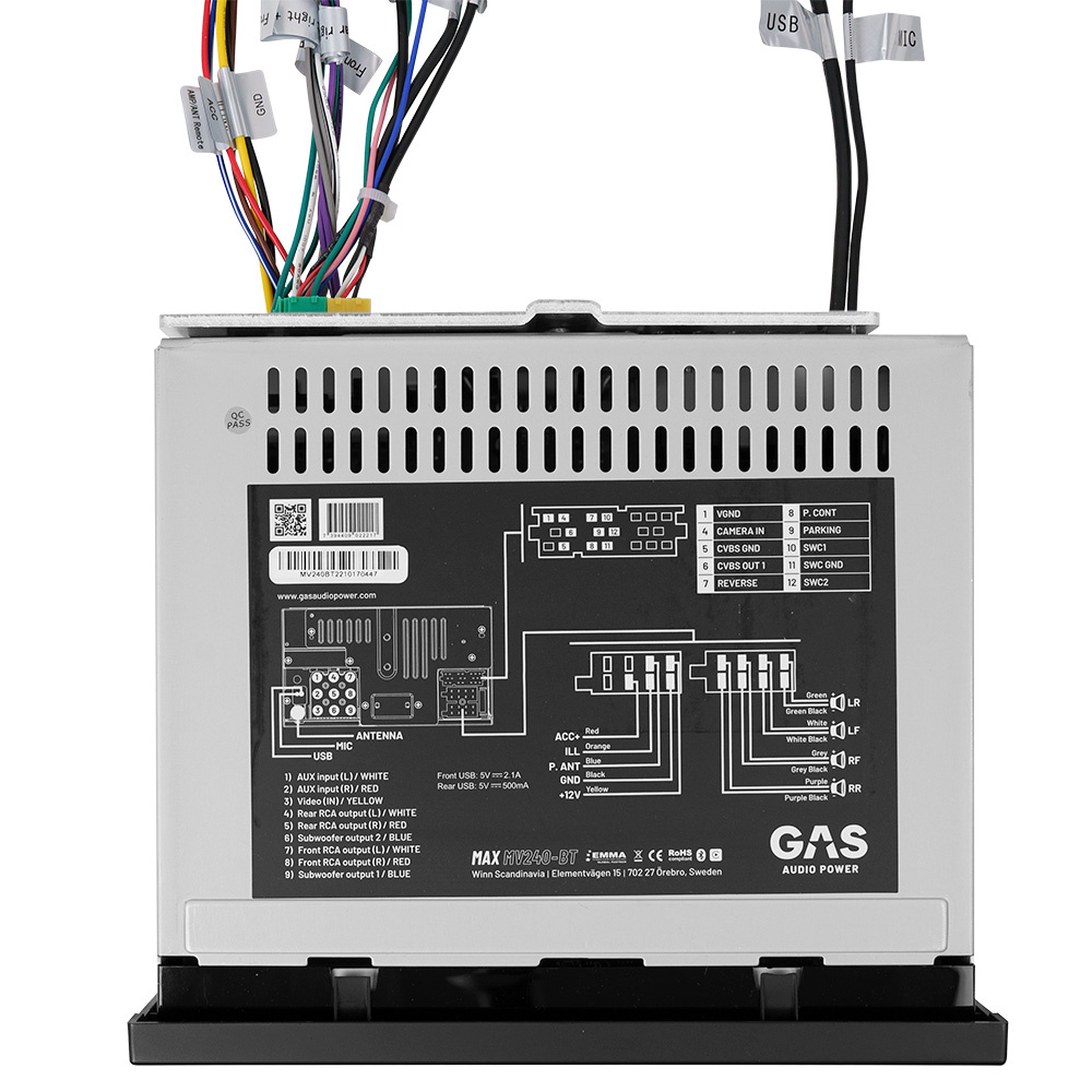 Asennuspaketti Volvo 1996-2000 & GAS MAX MV240-BT