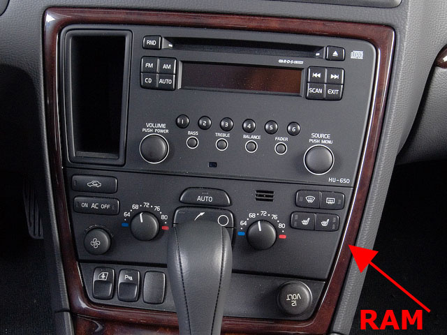 Asennuspaketti Volvo V70/S60 2005-2007