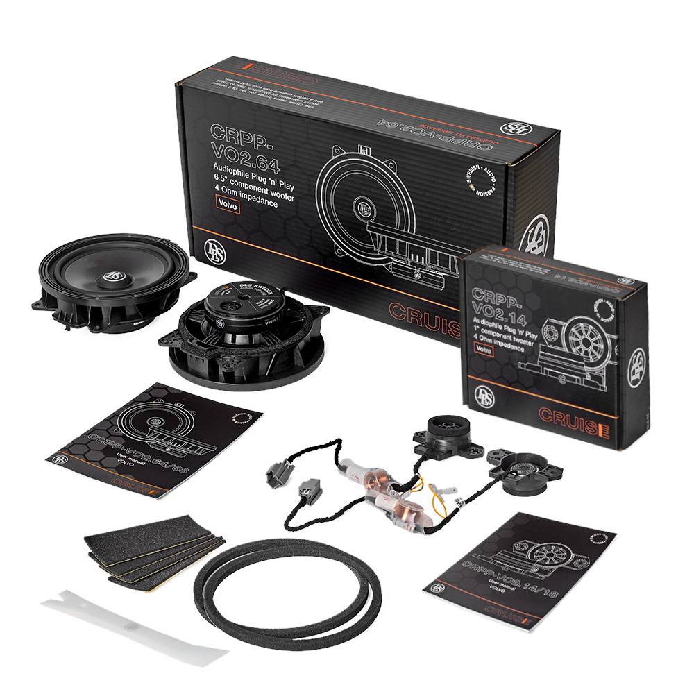 DLS Takajärjestelmä Volvo 2014> Harman/Kardon tai Bowers & Wilkins kanssa