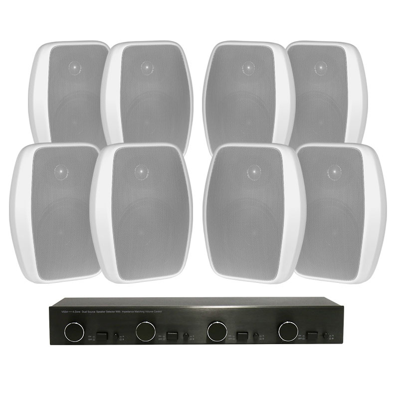 System One OD570 med System One VSS4 Högtalarväxel