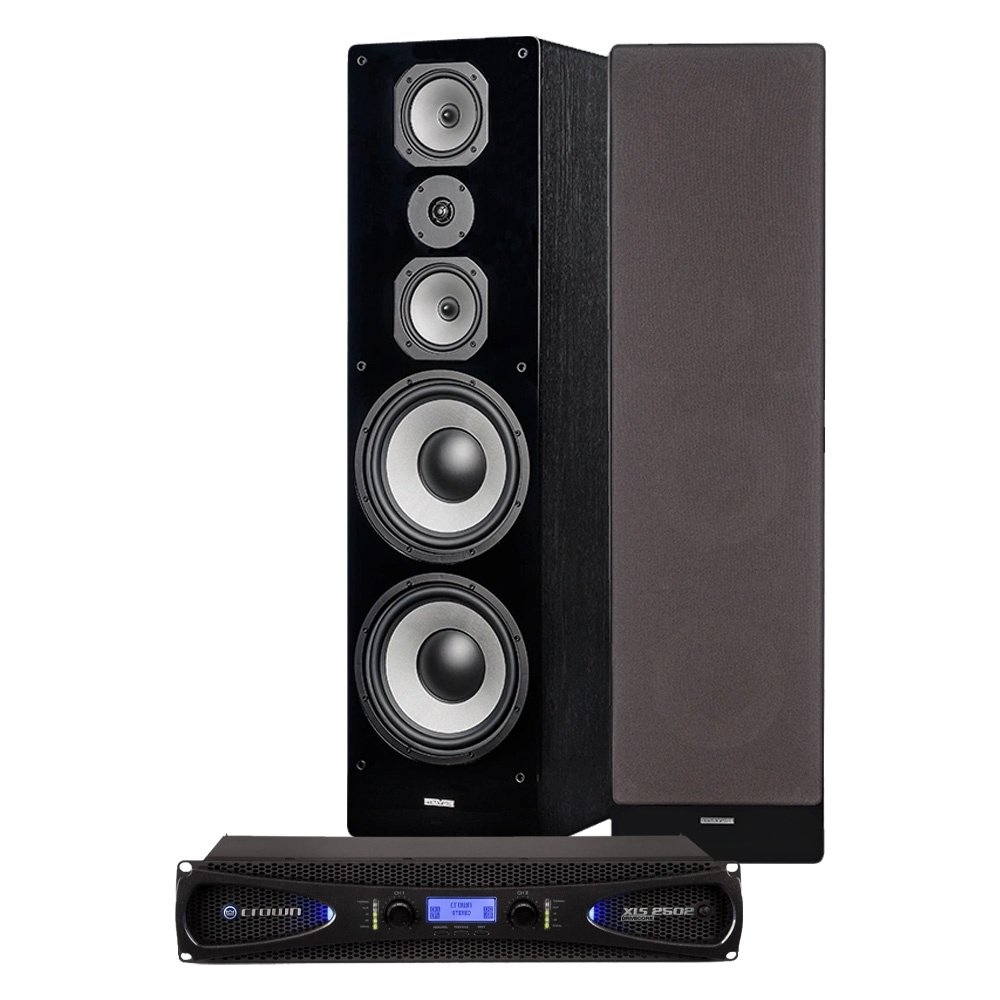 Dynavoice Challenger M-105 Crown XLS-2502:n kanssa, stereopaketti