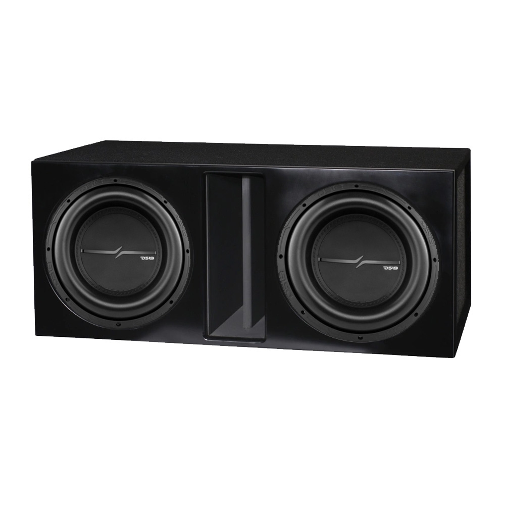 Portattu 2x12 tuuman bassokotelo, jossa 2 kpl DS18 ZXI12.2D