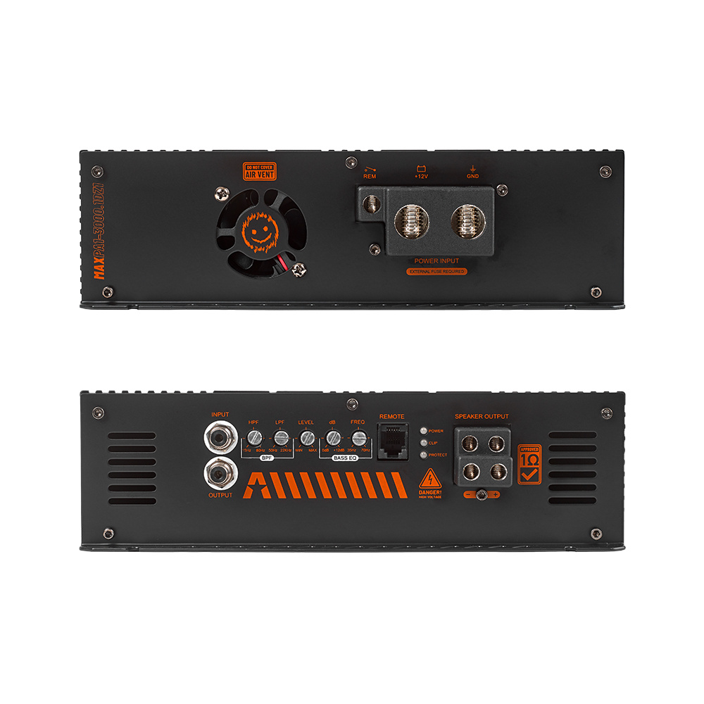 2-pack DS18 ZXI12.4D & GAS MAX PA1-3000.1DZ1, bassopaketti