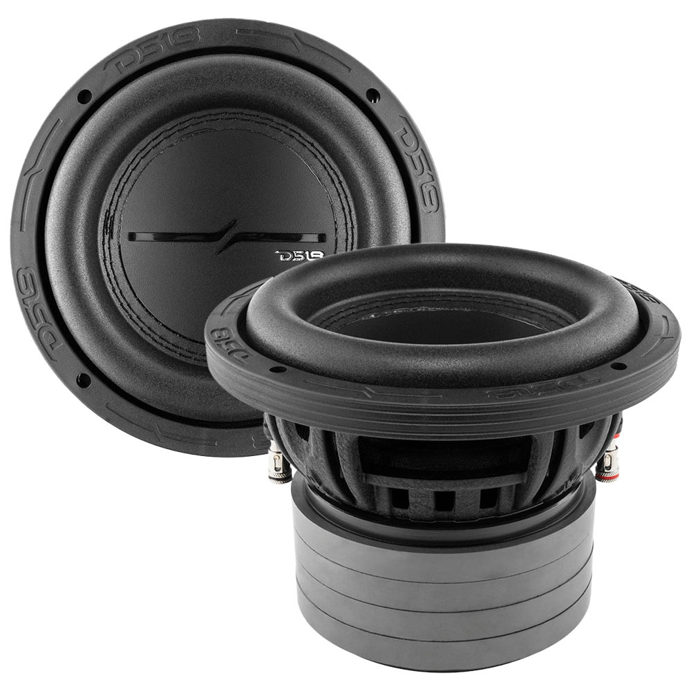 2-pakkaus DS18 ZXI6.4D, pitkäiskuinen 6,5 tuuman bassoelementti