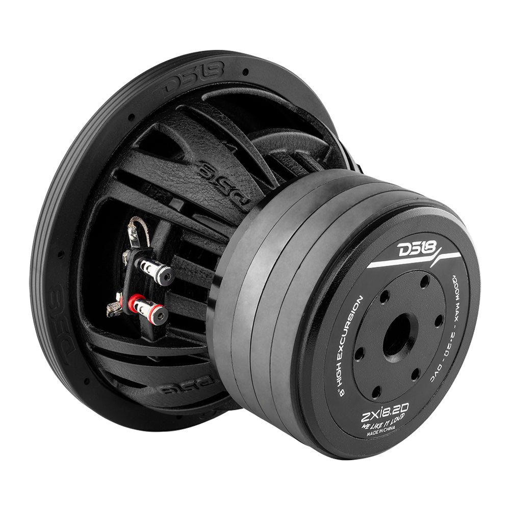 2-pack DS18 ZXI8.2D & GAS MAX PA1-1500.1DZ2, bassopaketti