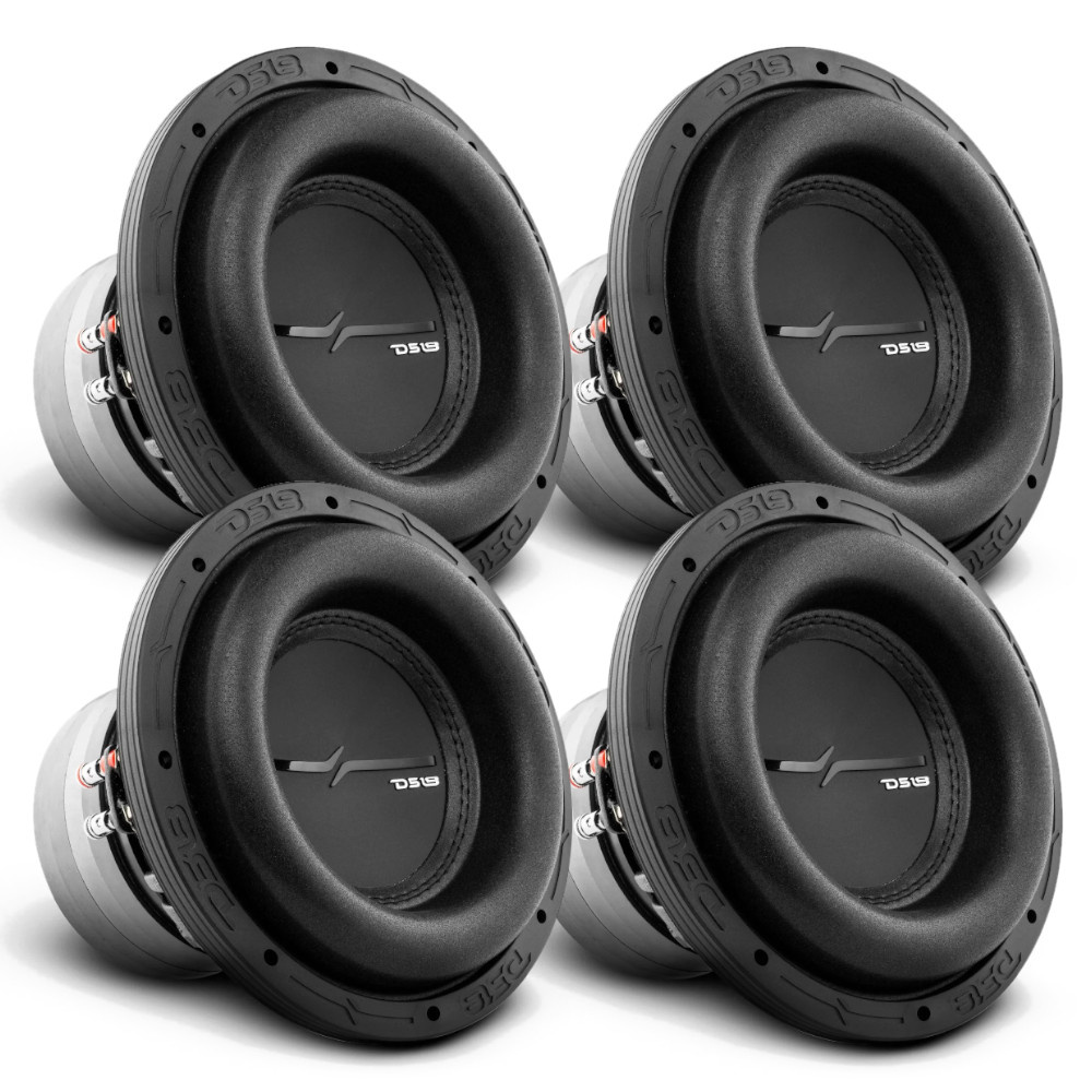 4-pack DS18 ZXI8.2D, pitkäiskuiset 8 tuuman bassokaiuttimet